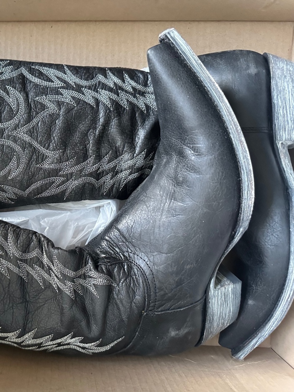 like new old gringo tall mayra boot black 8